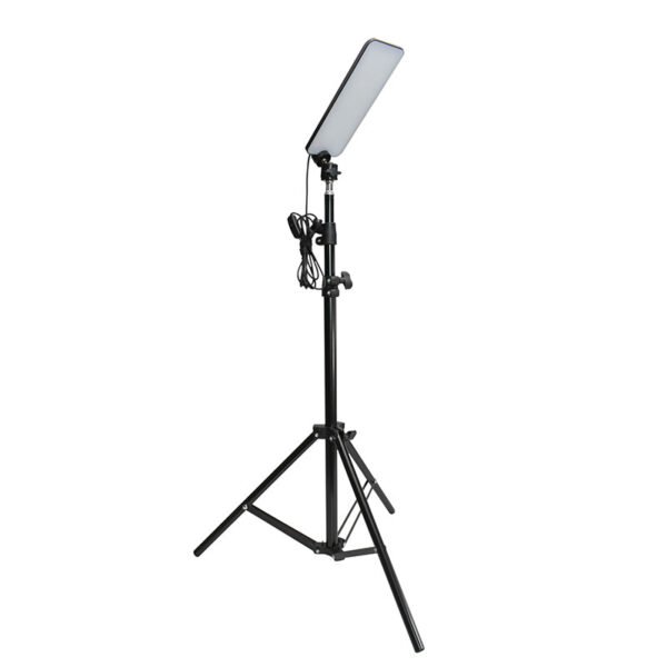 Lampe LED télescopique portable ajustable avec trépied pour camping,  barbecue, pique-nique – Image 2